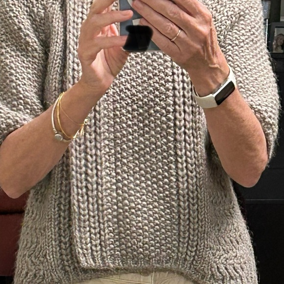 Stefanel Chunky Knit Cropped Sweater - Picture 11 of 11